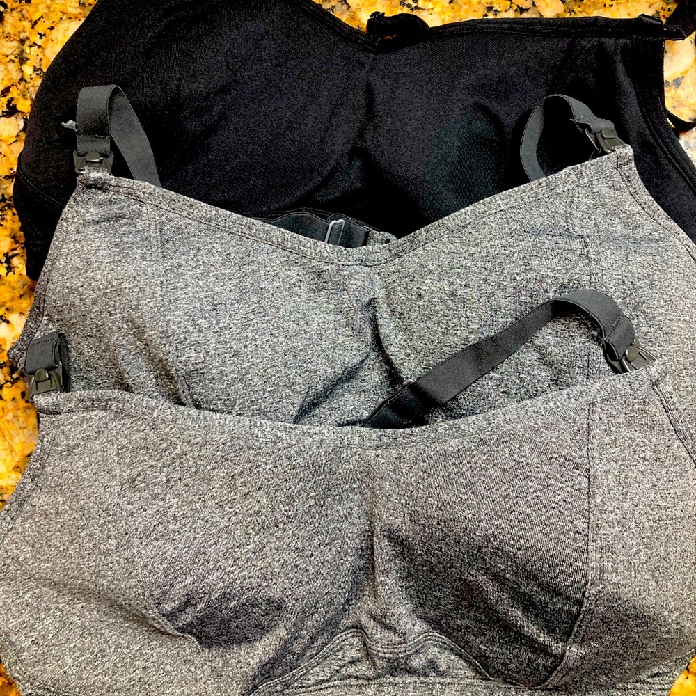 Playtex Nursing Sport Bras 3 size L